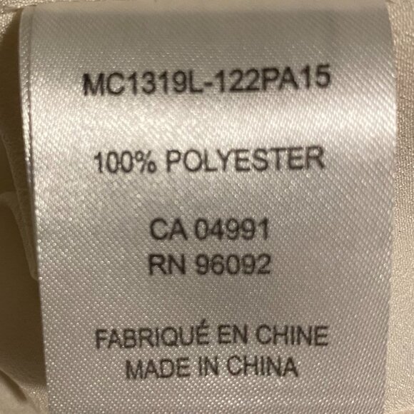 Lila Rose Tunic Style Dress Cream/Black Size 10 - Picture 9 of 12